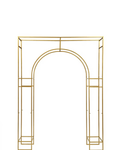 Gold Rectangular Arch $100