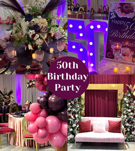 Adult Package #3 (starting at $2925) Baby Shower, Birthday Party, Graduation