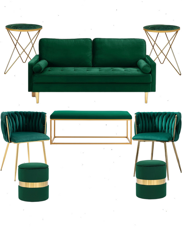 Green Furniture Bundle $300.00