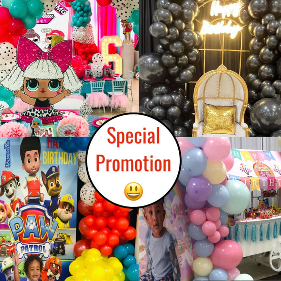 Special Promotion: Kiddy Party Package $1800.00