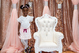 Kiddy Throne (White/Ivory)