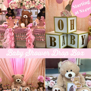 Baby Shower Drop Box (DIY) $999