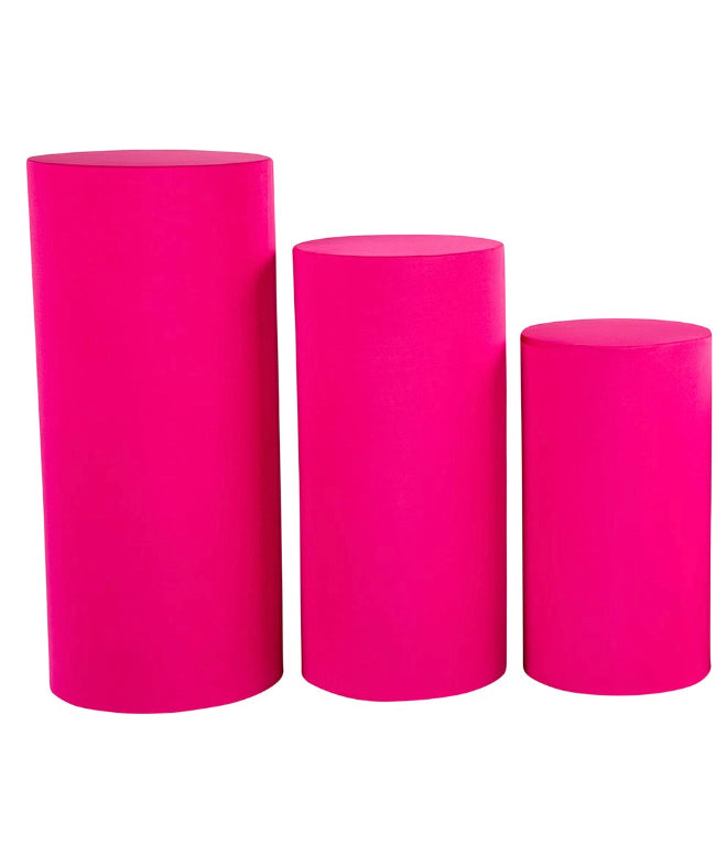 Hot Pink Pedestals (100.00) Doucet's Designs & Events, LLC